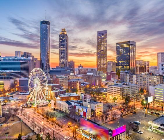 Atlanta-Georgia-Best city for move to in the USA