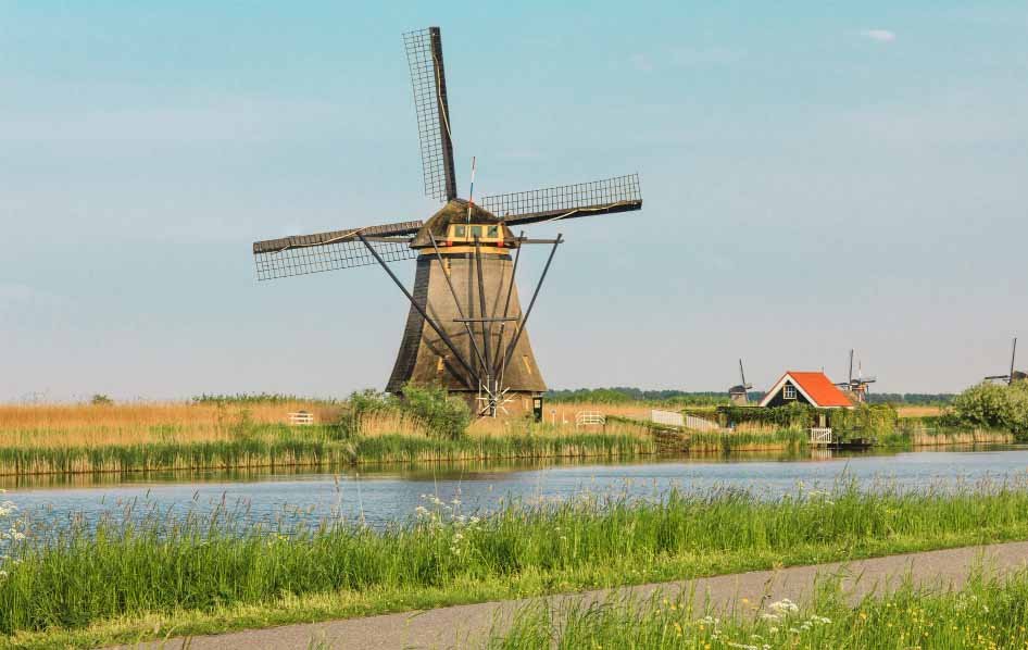 Kinderdijk: Iconic Windmills and Water Management