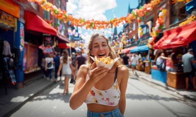 street food in London