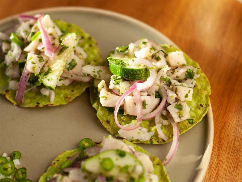 Tostadas-Mexican street food