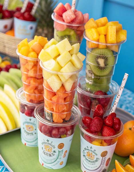 Fruit Cups with Chili & Lime