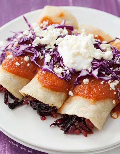 Hibiscus Tacos
