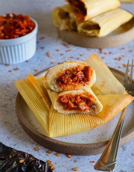 Vegan Tamales (Tamales Veganos)